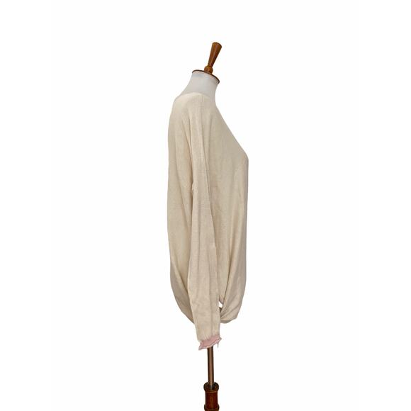 Cloth by Design Womens Side Tie Pullover Sweater 2 Pack Bundle L Large - Picture 2 of 9